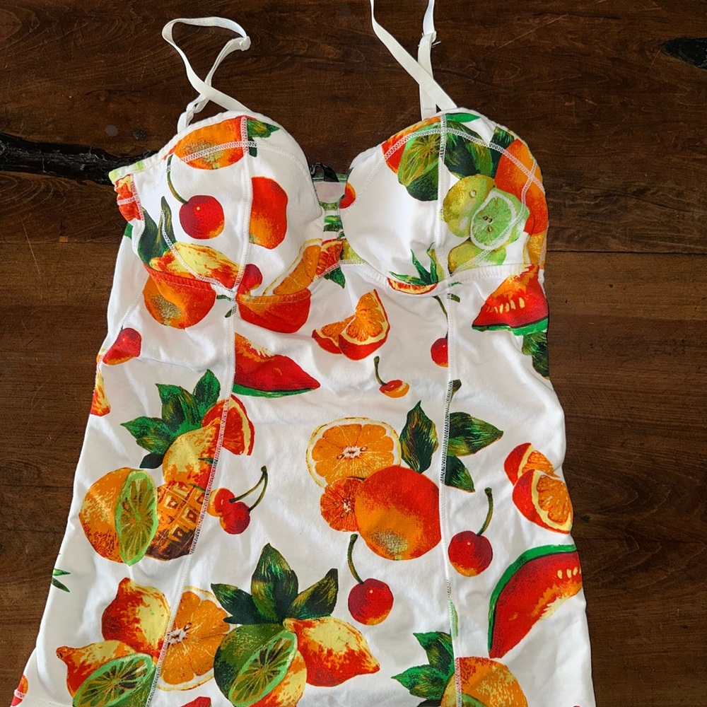 Talula Vibrant Fruit Print Tank Top